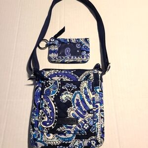 Vera Bradley Iconic RFID Mini Hipster and Zip ID